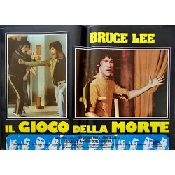 Bruce Lee The Man The Myth Italian fotobusta movie poster set - illustraction Gallery