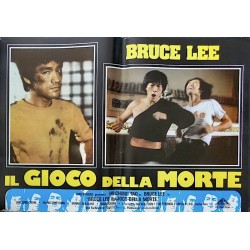 Bruce Lee The Man The Myth Italian fotobusta movie poster set - illustraction Gallery