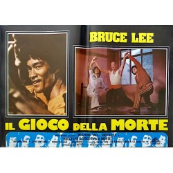 Bruce Lee The Man The Myth Italian fotobusta movie poster set - illustraction Gallery