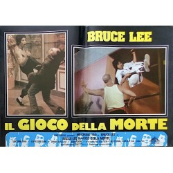 Bruce Lee The Man The Myth Italian fotobusta movie poster set - illustraction Gallery