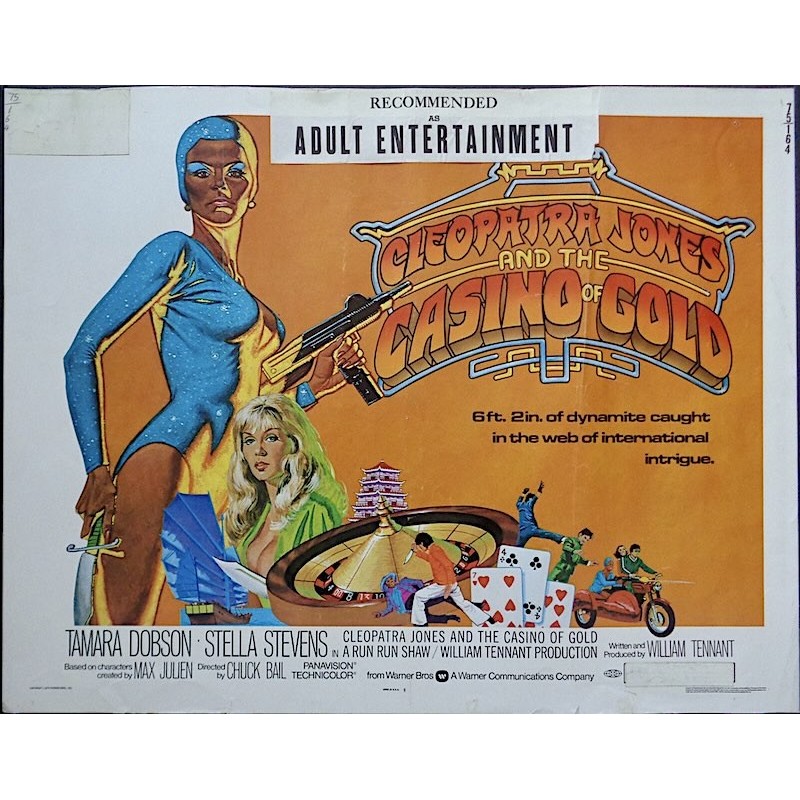 Cleopatra Jones And The Casino Of Gold (Half sheet)