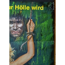 Cannibal Holocaust German movie poster - illustraction Gallery