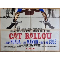 Cat Ballou Italian movie poster - illustraction Gallery