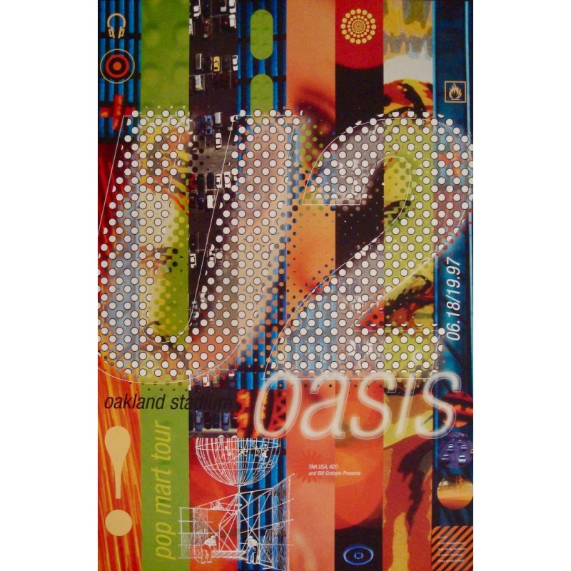 U2 / Oasis: Oakland 1997 BGP 167