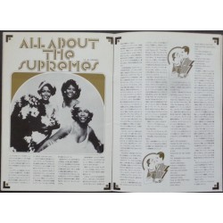 The Supremes 1974 Japanese tour program  - illustraction Gallery