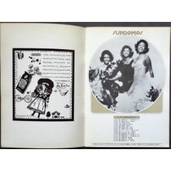 The Supremes 1974 Japanese tour program  - illustraction Gallery
