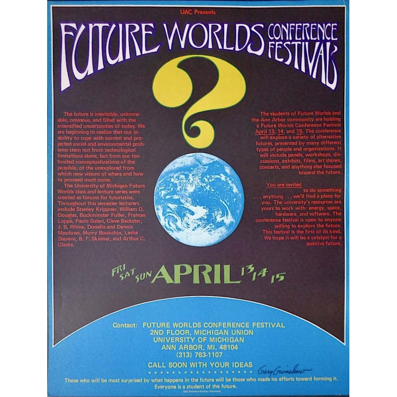 Future World Conference Festival: Ann Arbor 1973