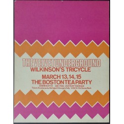 Velvet Underground: Boston 1969 (Handbill)
