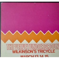 The Velvet Underground 1969 Boston Tea Party concert Handbill - illustraction Gallery
