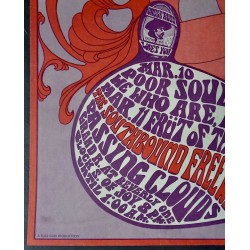 Southbound Freeway 1967 Grande Ballroom concert poster - illustraction Gallery