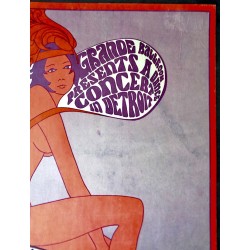 Southbound Freeway 1967 Grande Ballroom concert poster - illustraction Gallery