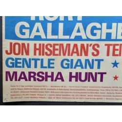 Frankfurt Rock Festival 1973 German concert poster - illustraction Gallery