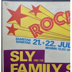 Frankfurt Rock Festival 1973 German concert poster - illustraction Gallery