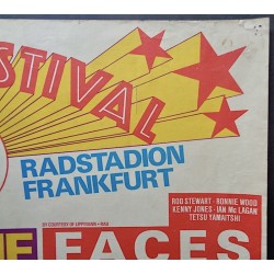 Frankfurt Rock Festival 1973 German concert poster - illustraction Gallery