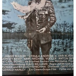 The Blue Max German movie poster - illustraction Gallery