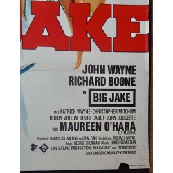 Big Jake German movie poster - illustraction Gallery