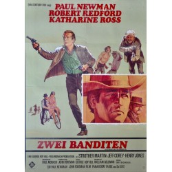 Butch Cassidy And The Sundance Kid (German style B)
