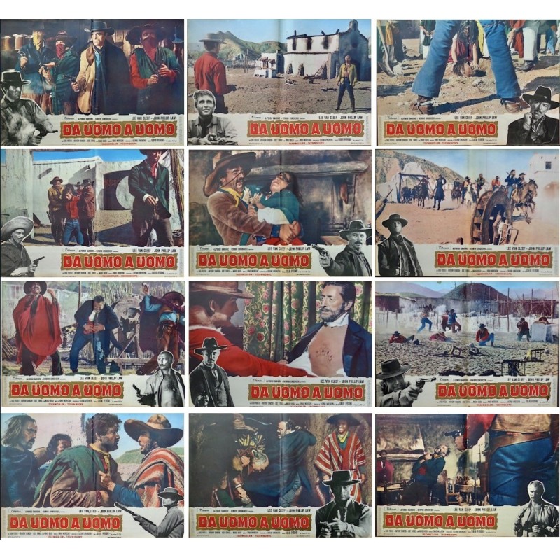 Death Rides A Horse (Fotobusta set of 12)