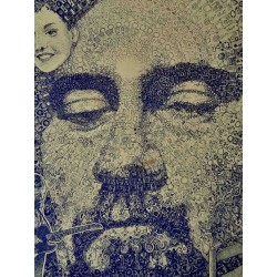 Roy Buchanan 1975 Austin concert poster - illustraction Gallery