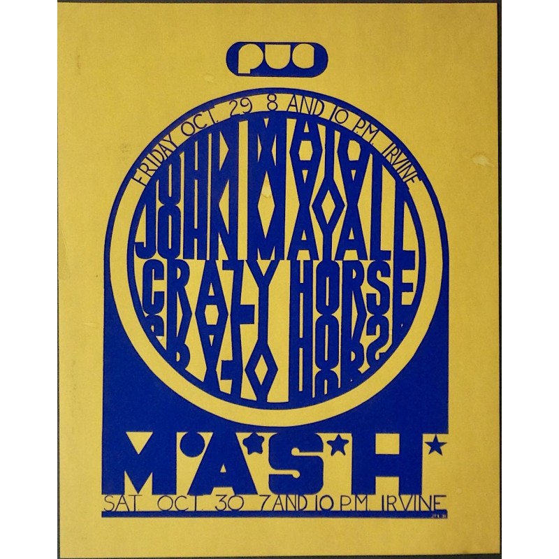 John Mayall / Crazy Horse: Philadelphia 1970
