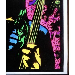 Jaco Pastorius 2015 blacklight poster - illustraction Gallery