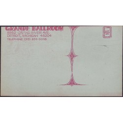 RGP 136 Sun Ra Grande Ballroom concert postcard - illustraction Gallery