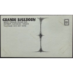 RGP 101 Howlin' Wolf Grande Ballroom concert postcard - illustraction Gallery