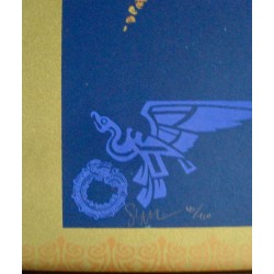 Neil Young Washington DC 2010 limited edition print by Todd Slater - illustraction Gallery