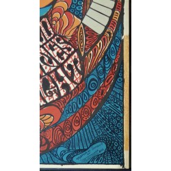 Jefferson Airplane and Buffalo Springfield 1967 Minneapolis concert poster - illustraction Gallery