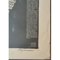 MC5 Original 1967 Grande Ballroom RGP 13 concert poster by Gary Grimshaw