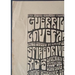 MC5 Original 1967 Grande Ballroom RGP 13 concert poster by Gary Grimshaw