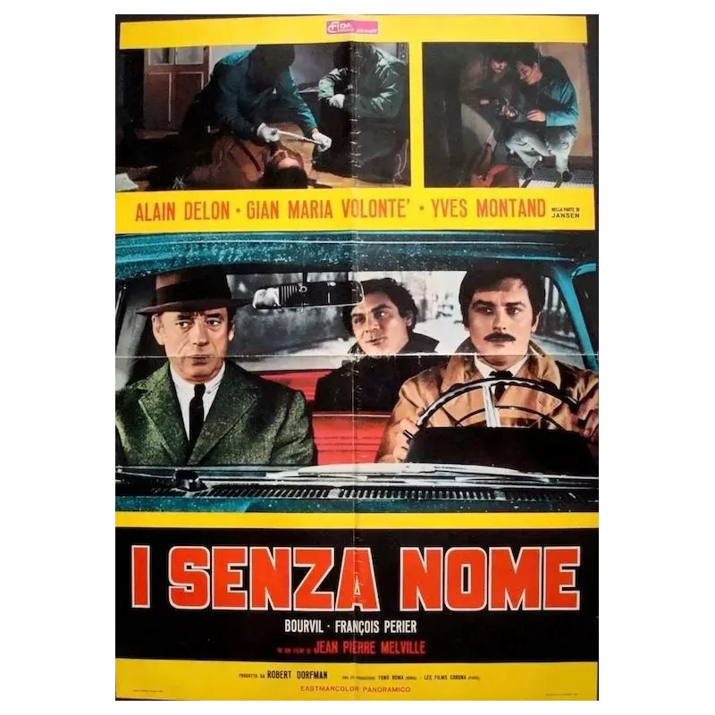Le Cercle rouge Italian movie poster - illustraction Gallery