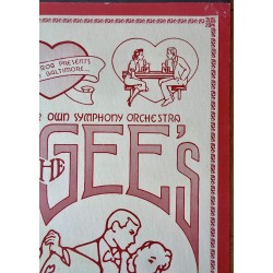 The Bee Gees original 1971 Painter's Mill concert poster - illustraction Gallery