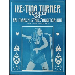 Ike And Tina Turner: Ann Arbor 1971 (March style B)