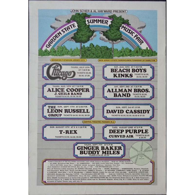 Garden State Music Fair: Jersey City 1975