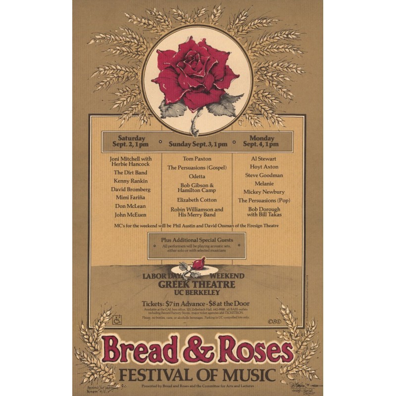 Bread And Roses Festival (1978)