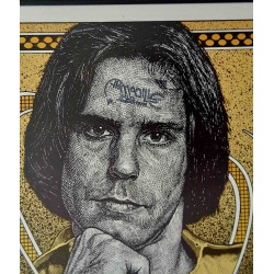 Bob Weir 1978 Austin concert poster - illustraction Gallery