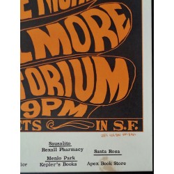 The Velvet Underground 1966 Fillmore BG 08 concert poster - illustraction Gallery