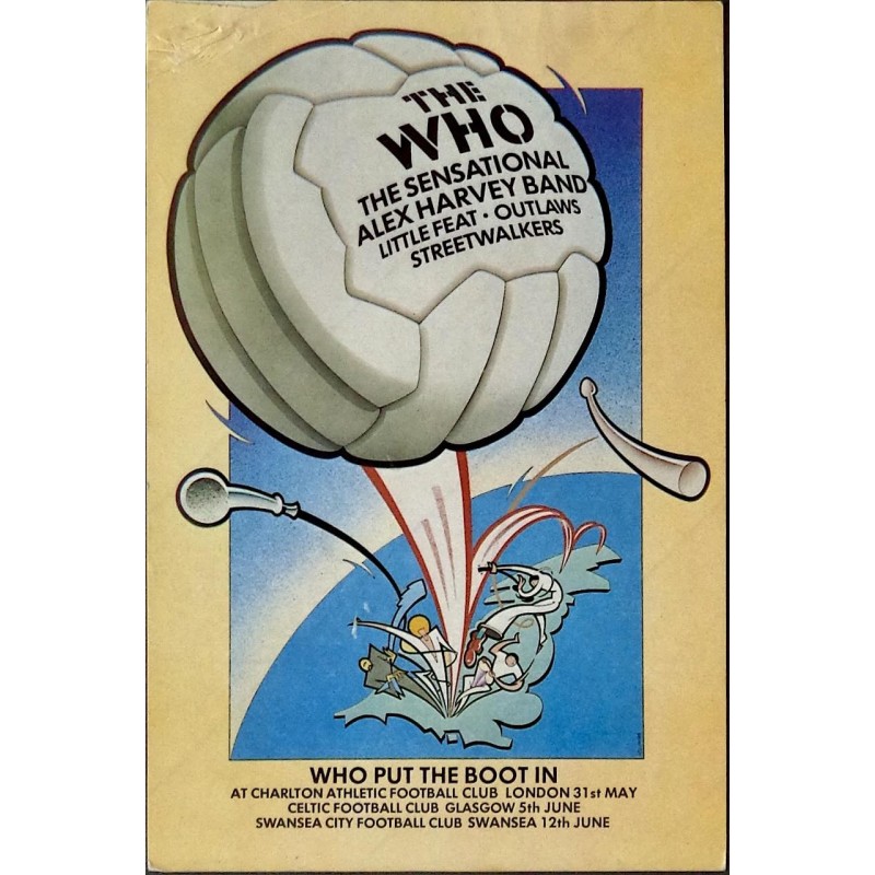 The Who: UK Tour 1976 (sticker)