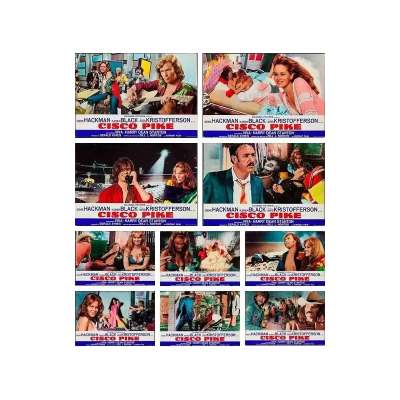 Cisco Pike Italian fotobusta movie poster set - illustraction Gallery