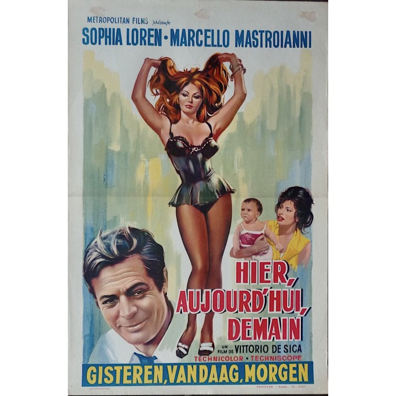 Yesterday Today And Tomorrow (Belgian)