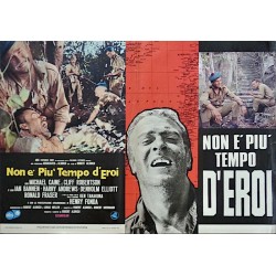 Too Late The Hero Italian fotobusta movie poster set - illustraction Gallery