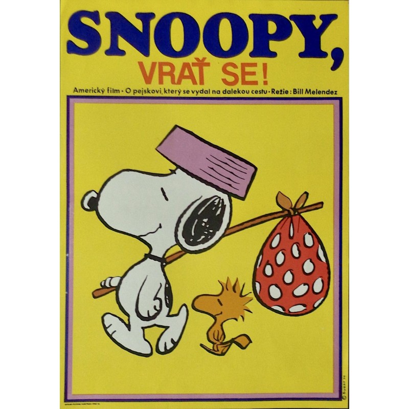 Snoopy Come Home (Czech A3)
