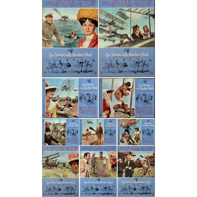 Those Magnificent Men In Their Flying Machines (Fotobusta set of 10)