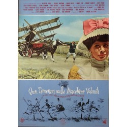 Those Magnificent Men In Their Flying Machines Italian fotobusta movie poster set - illustraction Gallery