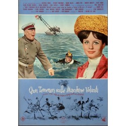 Those Magnificent Men In Their Flying Machines Italian fotobusta movie poster set - illustraction Gallery