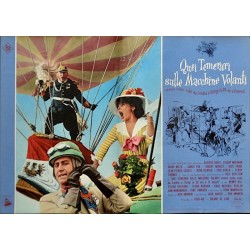 Those Magnificent Men In Their Flying Machines Italian fotobusta movie poster set - illustraction Gallery