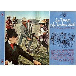 Those Magnificent Men In Their Flying Machines Italian fotobusta movie poster set - illustraction Gallery