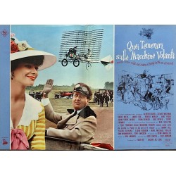Those Magnificent Men In Their Flying Machines Italian fotobusta movie poster set - illustraction Gallery