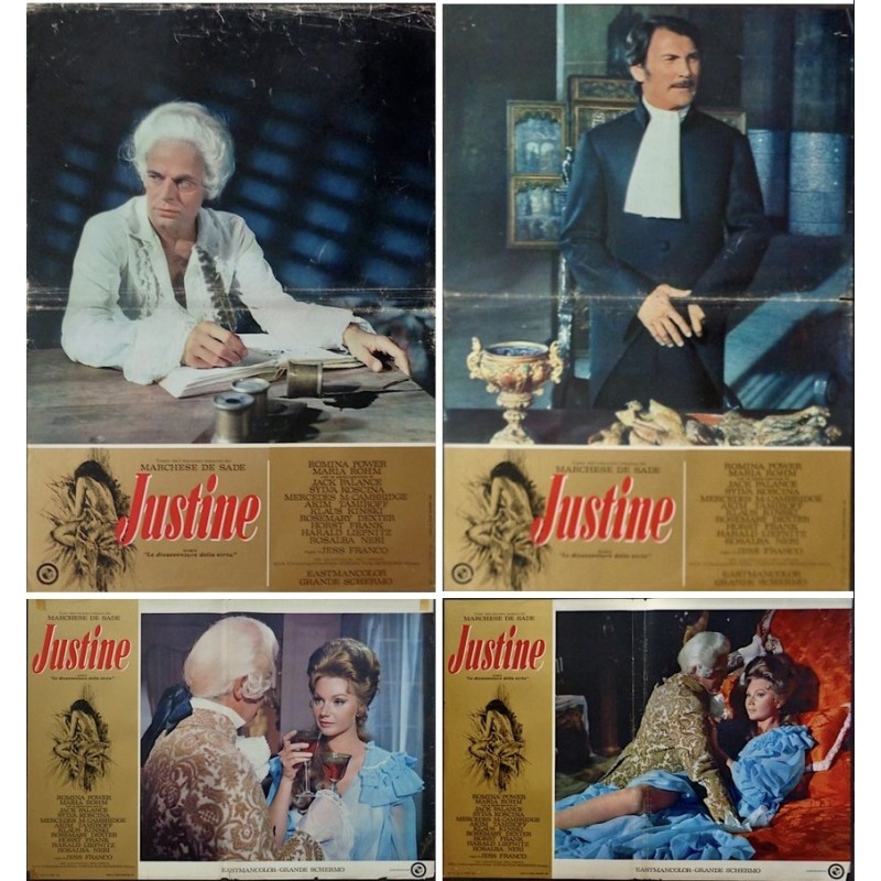 Marquis de Sade: Justine (Fotobusta set of 4)